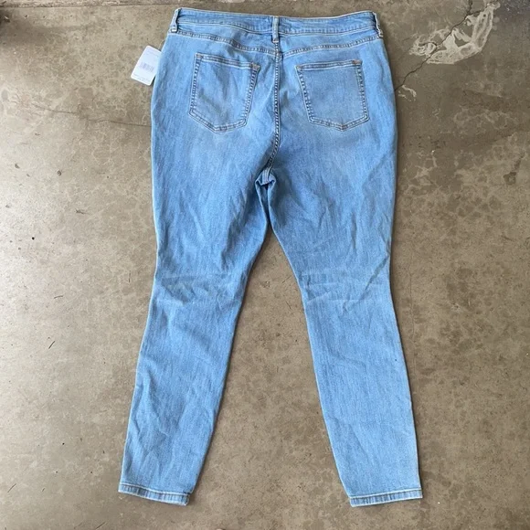 Free People Light Blue High Rise Jeans - Picture 5 of 7